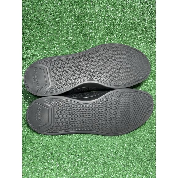 Cole Haan Grand Crosscourt Black Leather Perforated Sneaker Men Size 11.5 C33989 - Picture 8 of 9